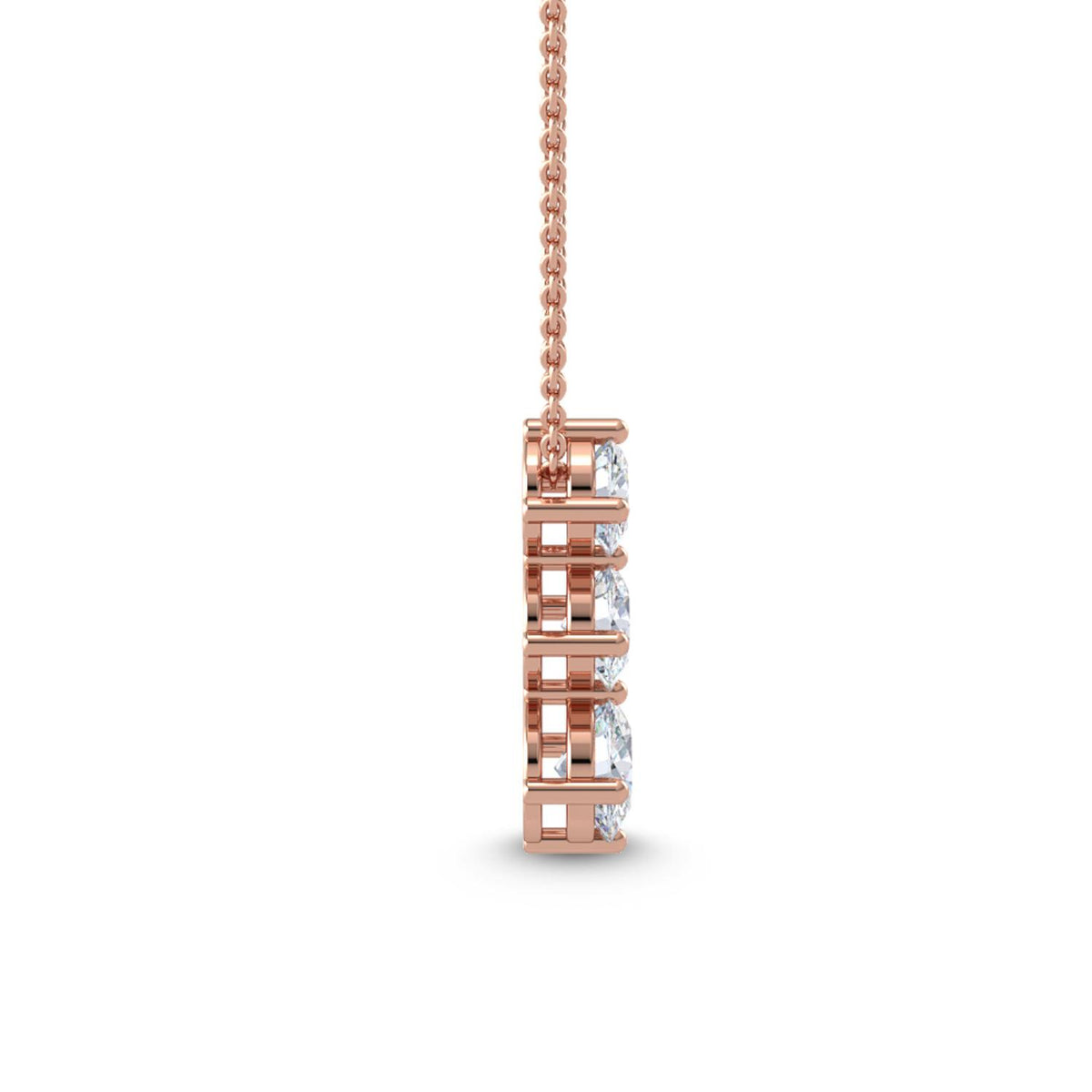 Lab Grown Diamond PENDANT 0.52 ctw P31243-0.50CT