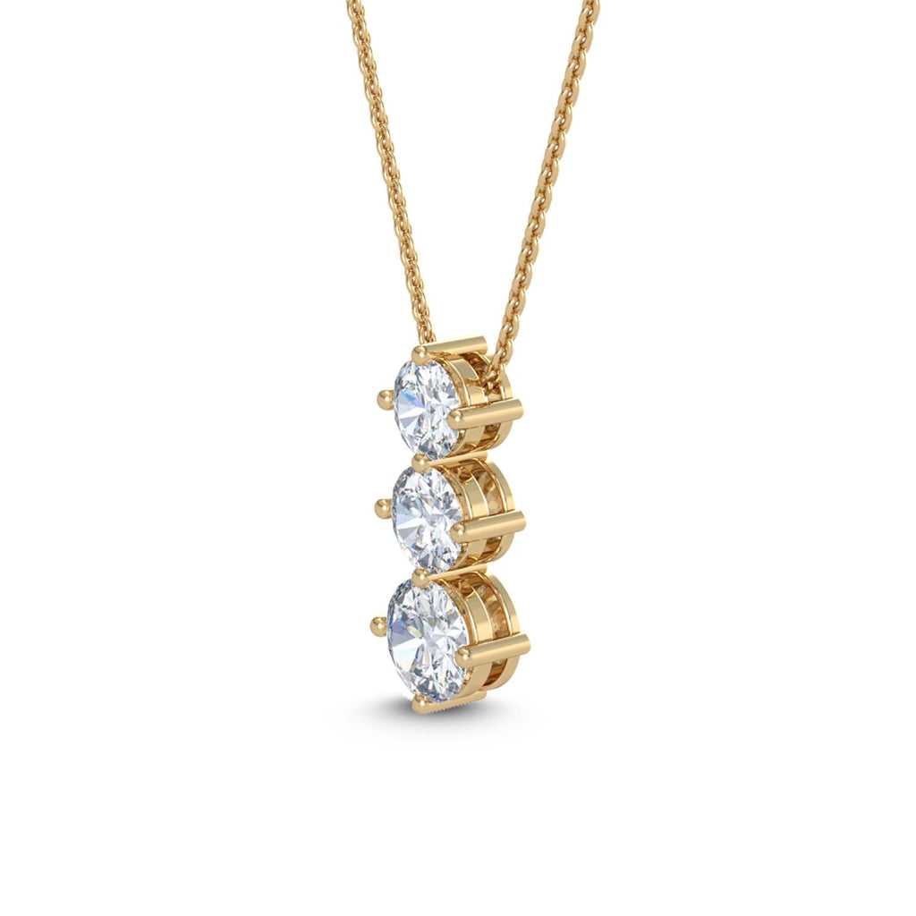 Lab Grown Diamond PENDANT 0.66 ctw P31243-0.68CT