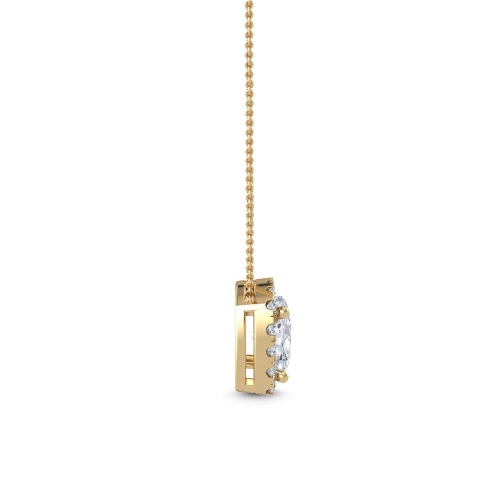Lab Grown Diamond PENDANT 1.05 ctw P31586SCU-1
