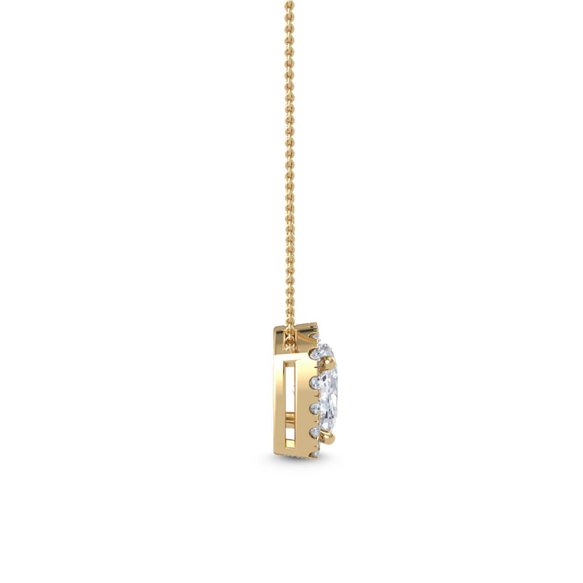 Lab Grown Diamond PENDANT 1.05 ctw P31586SCU-1