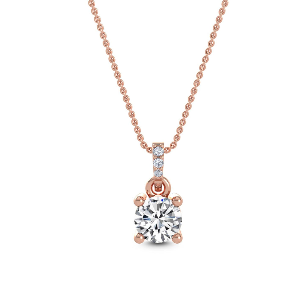 Lab Grown Diamond PENDANT 0.53 ctw P31591-0.50CT