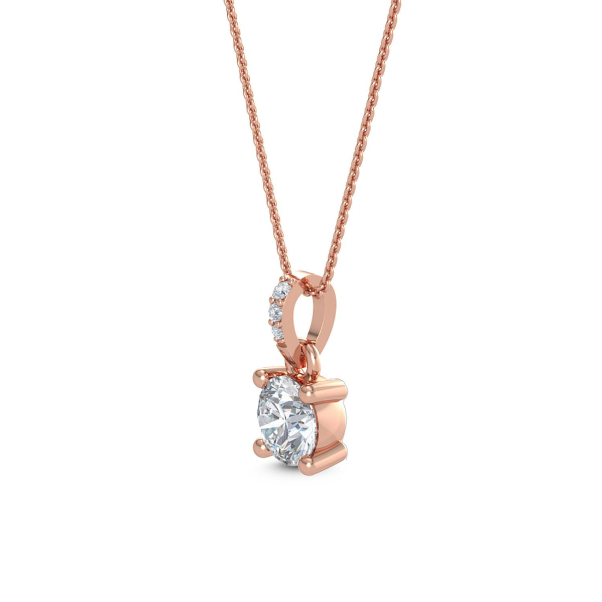 Lab Grown Diamond PENDANT 0.53 ctw P31591-0.50CT