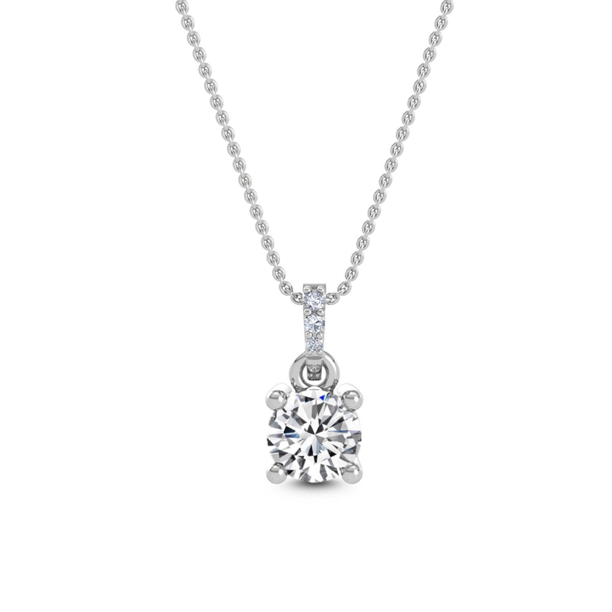 Lab Grown Diamond PENDANT 0.53 ctw P31591-0.50CT