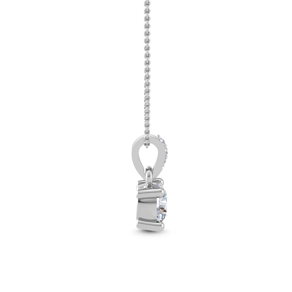 Lab Grown Diamond PENDANT 0.78 ctw P31591-0.75CT