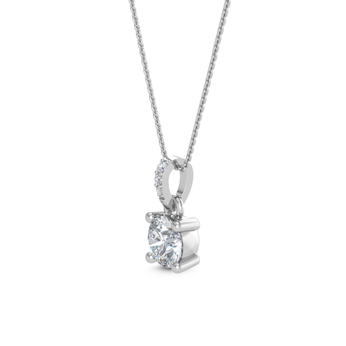 Lab Grown Diamond PENDANT 0.53 ctw P31591-0.50CT