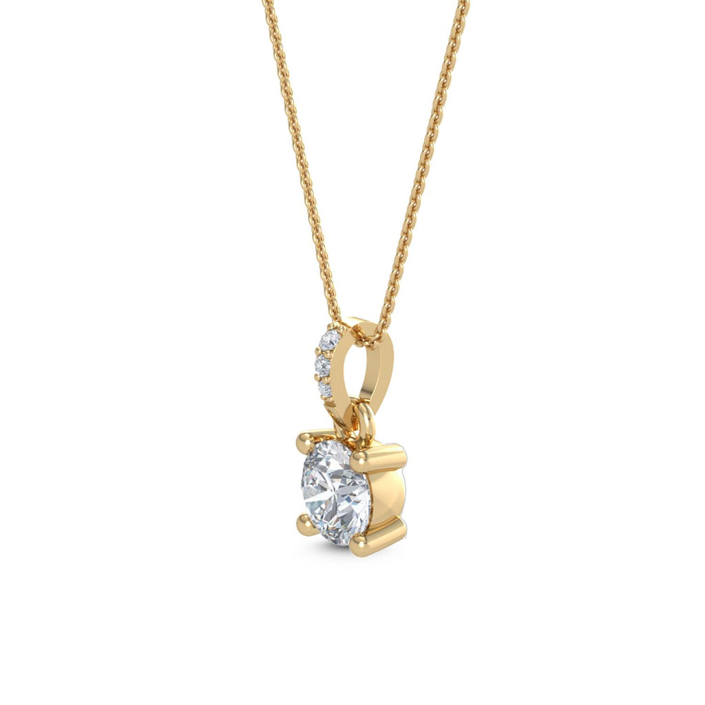 Lab Grown Diamond PENDANT 0.53 ctw P31591-0.50CT