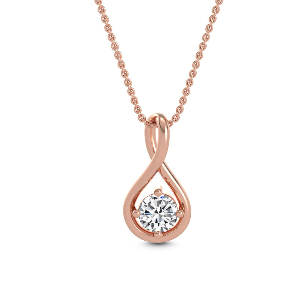 Lab Grown Diamond PENDANT 0.51 ctw P31593-0.50CT