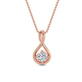 Lab Grown Diamond PENDANT 0.51 ctw P31593-0.50CT
