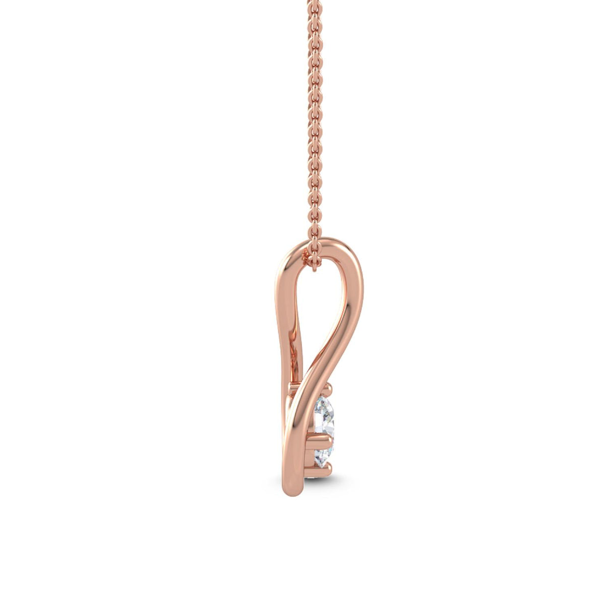 Lab Grown Diamond PENDANT 0.51 ctw P31593-0.50CT