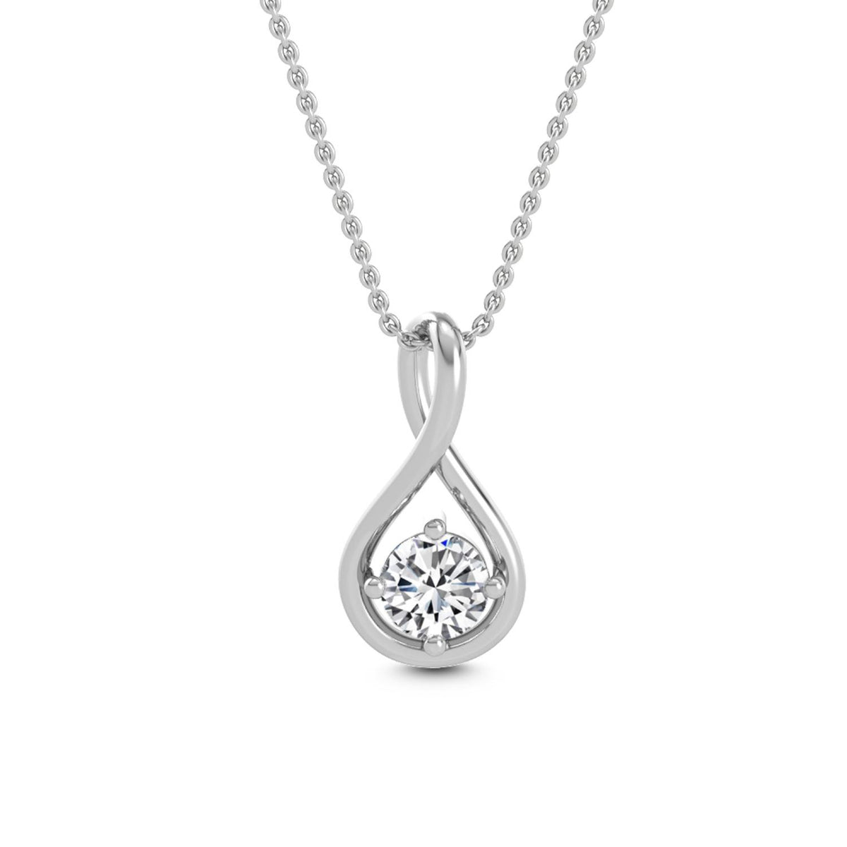 Lab Grown Diamond PENDANT 0.51 ctw P31593-0.50CT