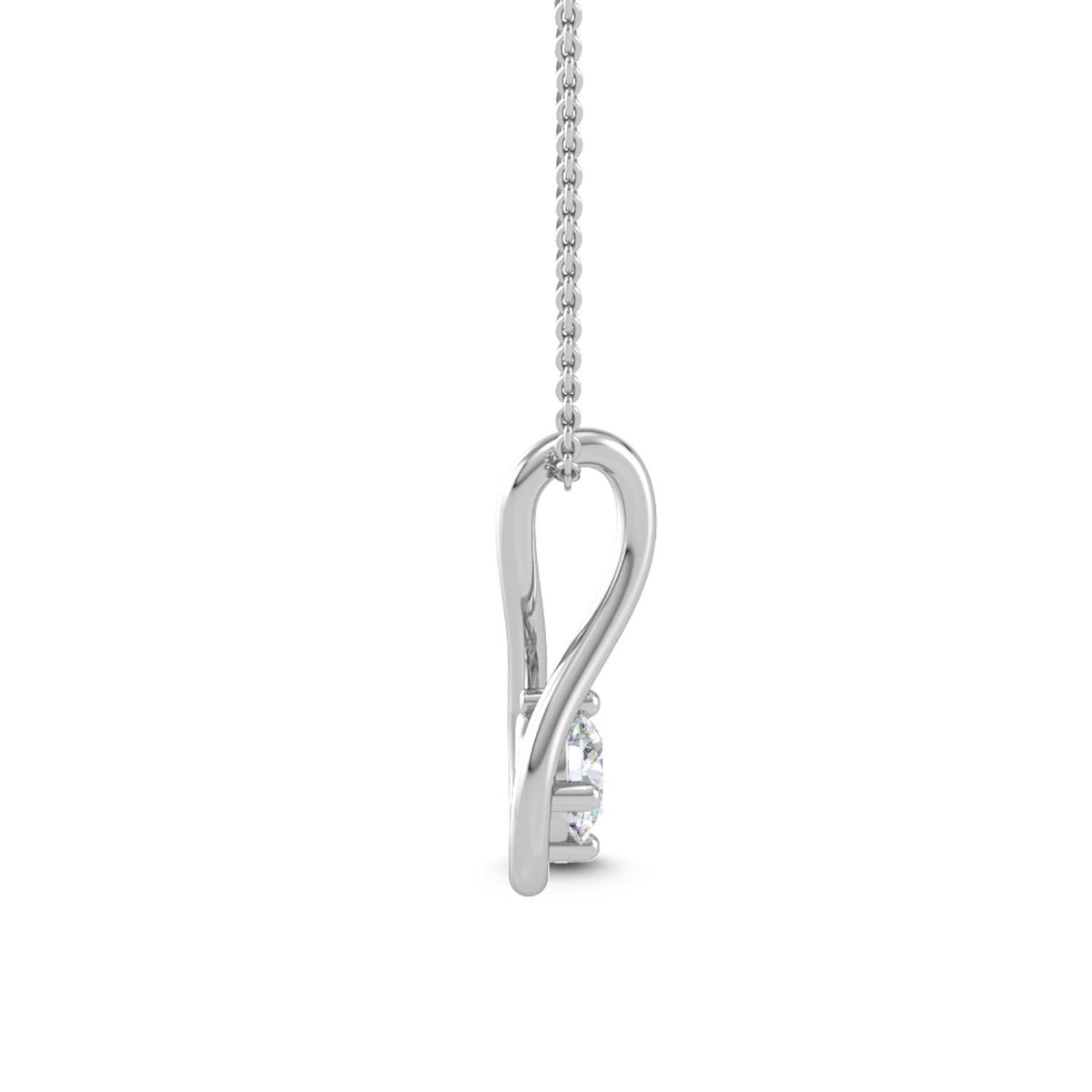 Lab Grown Diamond PENDANT 0.51 ctw P31593-0.50CT