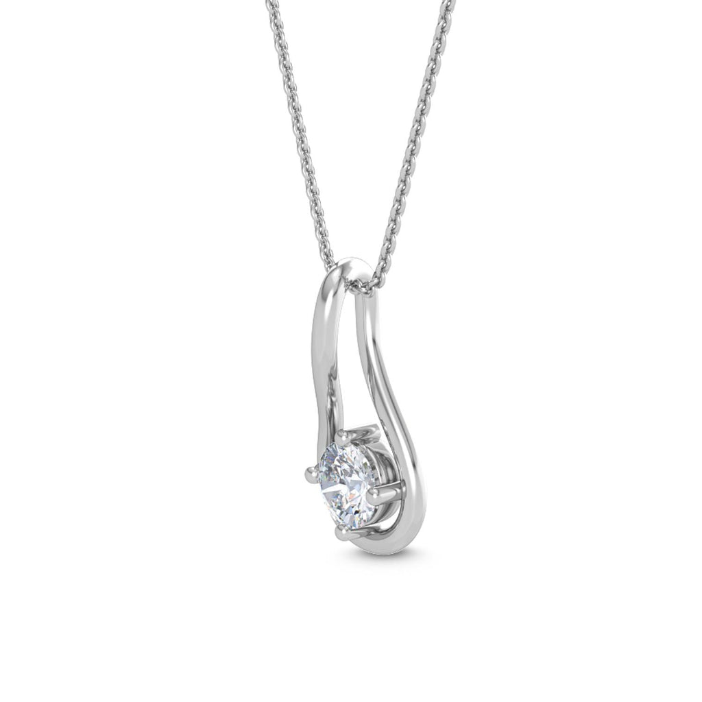 Lab Grown Diamond PENDANT 0.51 ctw P31593-0.50CT