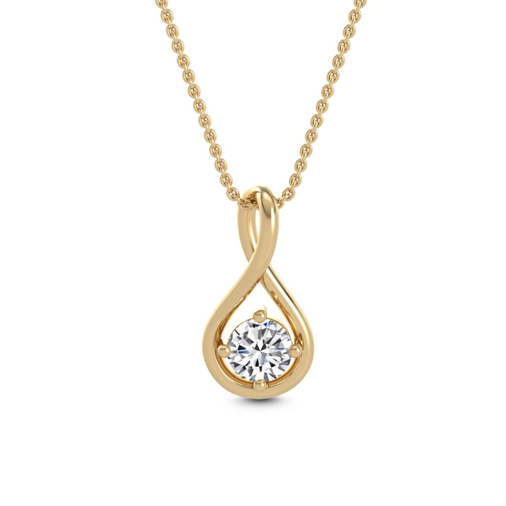 Lab Grown Diamond PENDANT 0.51 ctw P31593-0.50CT