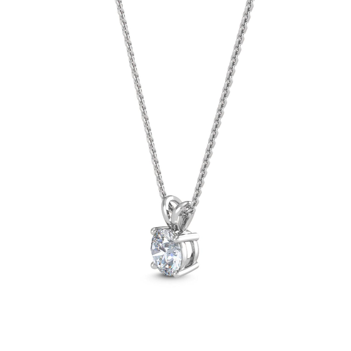 Lab Grown Diamond PENDANT 0.51 ctw P31594-0.50CT