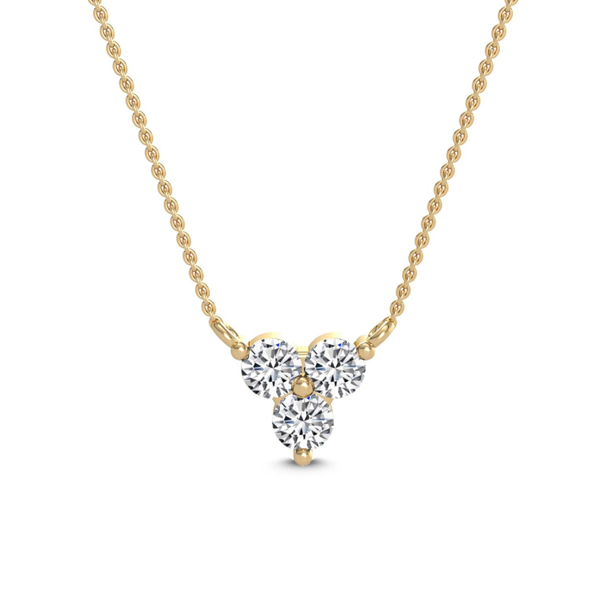 Lab Grown Diamond PENDANT 0.51 ctw P31596-0.50CT