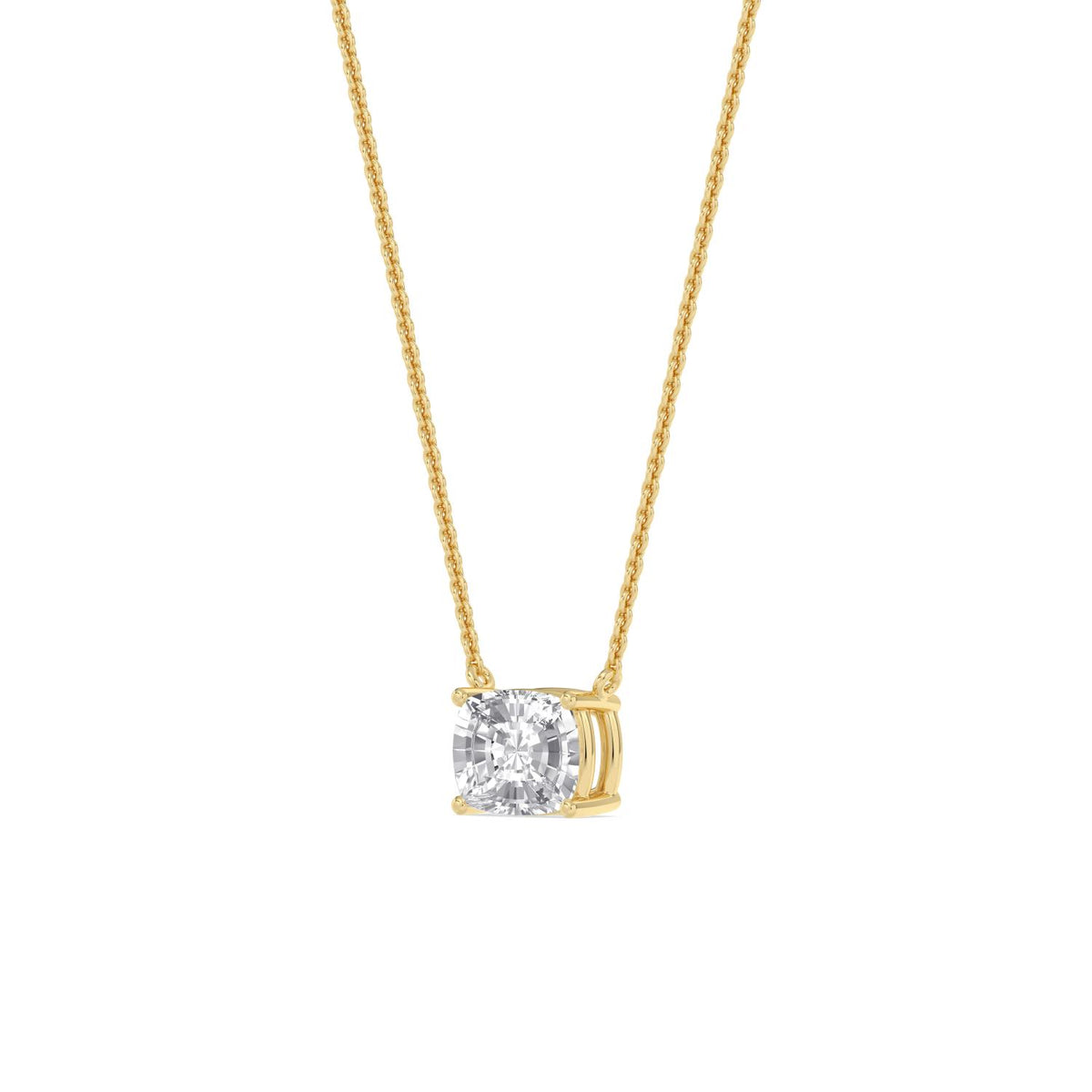 Lab Grown Diamond PENDANT 1.58 ctw P31603CU-1.50CT