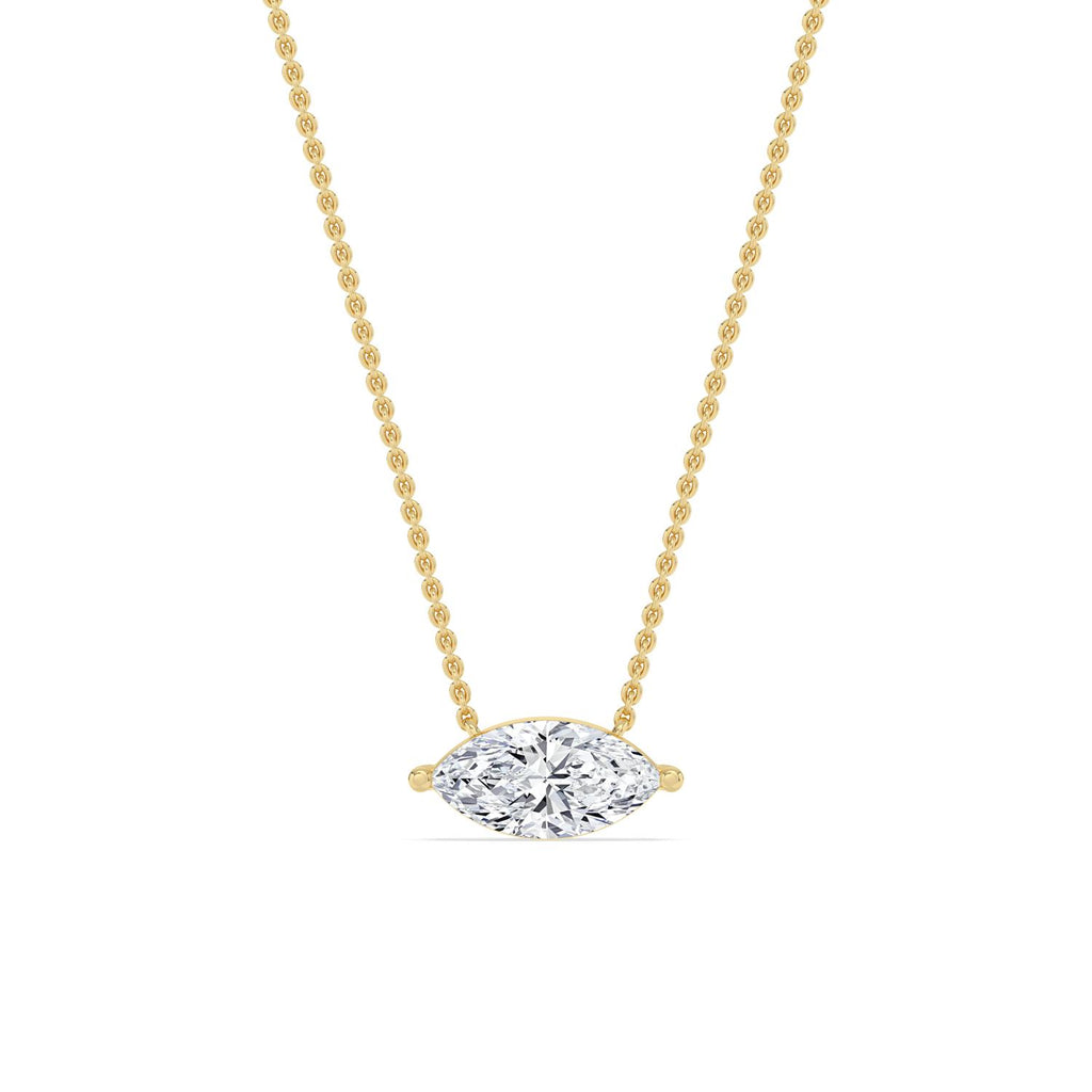 Lab Grown Diamond PENDANT 0.70 ctw P31603MQ-0.70CT