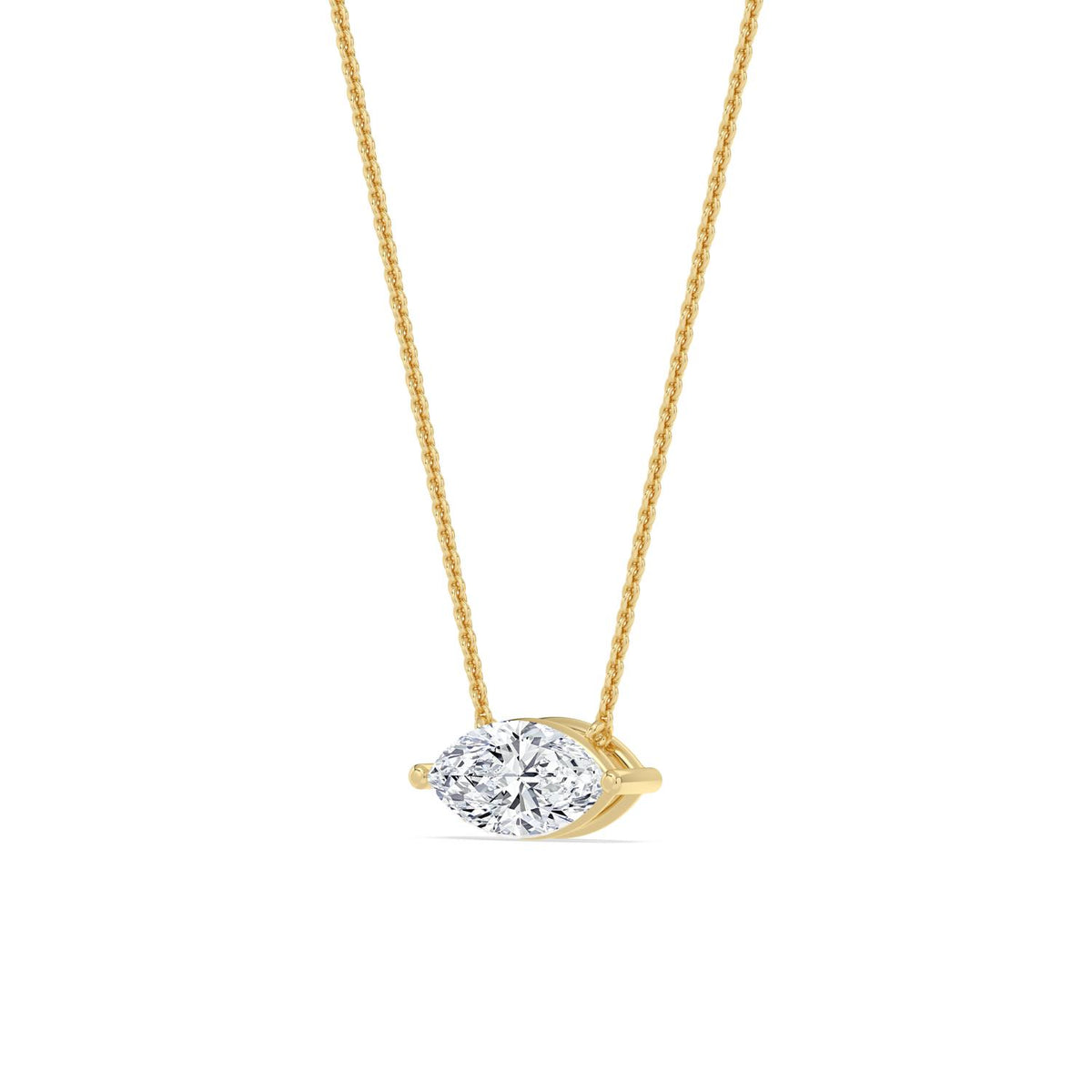 Lab Grown Diamond PENDANT 0.70 ctw P31603MQ-0.70CT