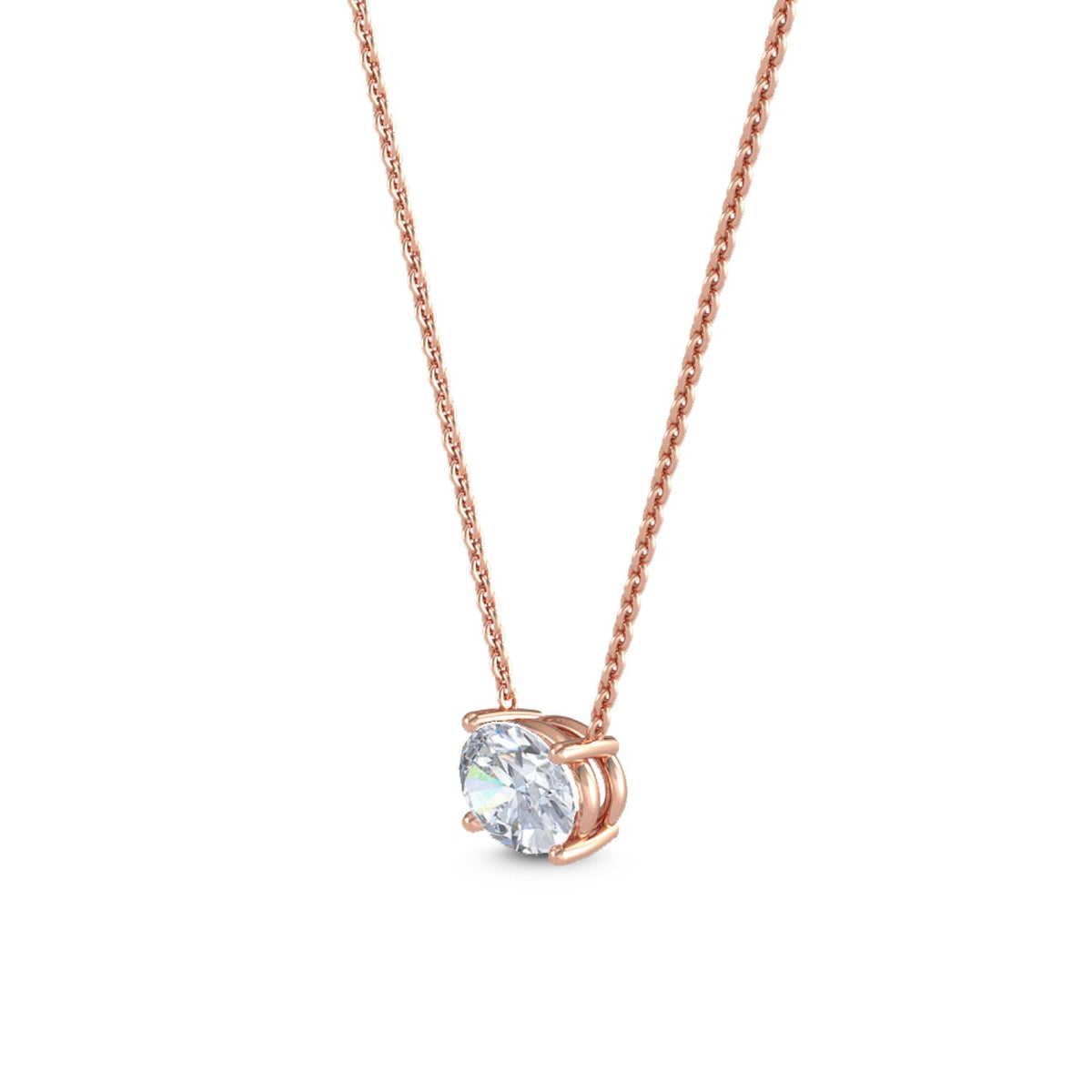 Lab Grown Diamond PENDANT 0.50 ctw P31603OV-0.50CT