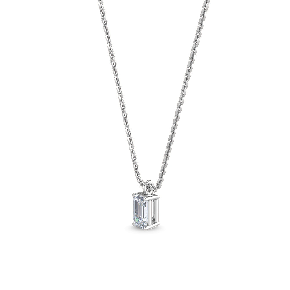 Lab Grown Diamond Solitaire Pendant1 ctw P31604EM-1