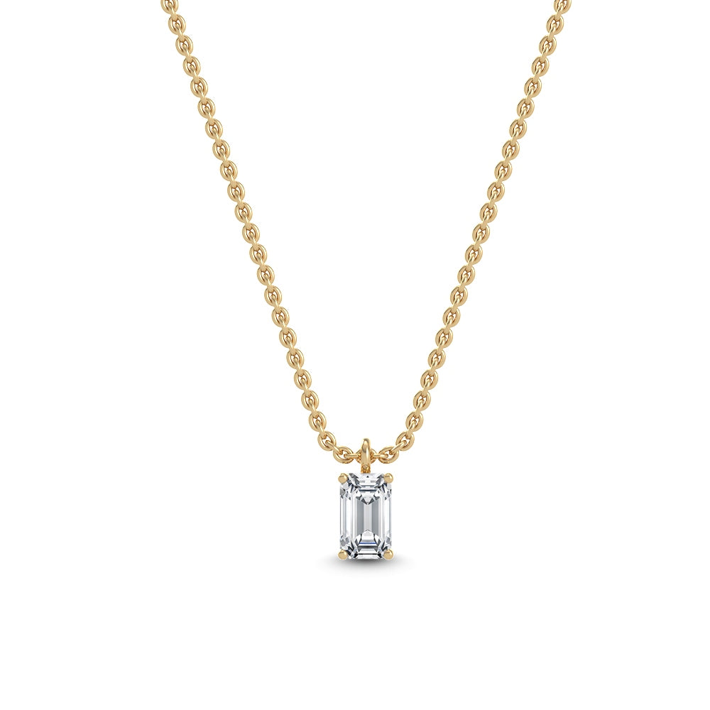Lab Grown Diamond Solitaire Pendant1 ctw P31604EM-1