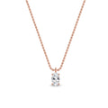 Lab Grown Diamond Solitaire Pendant0.75 ctw P31605OV-0.75CT