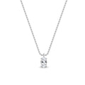 Lab Grown Diamond Solitaire Pendant1 ctw P31605OV-1
