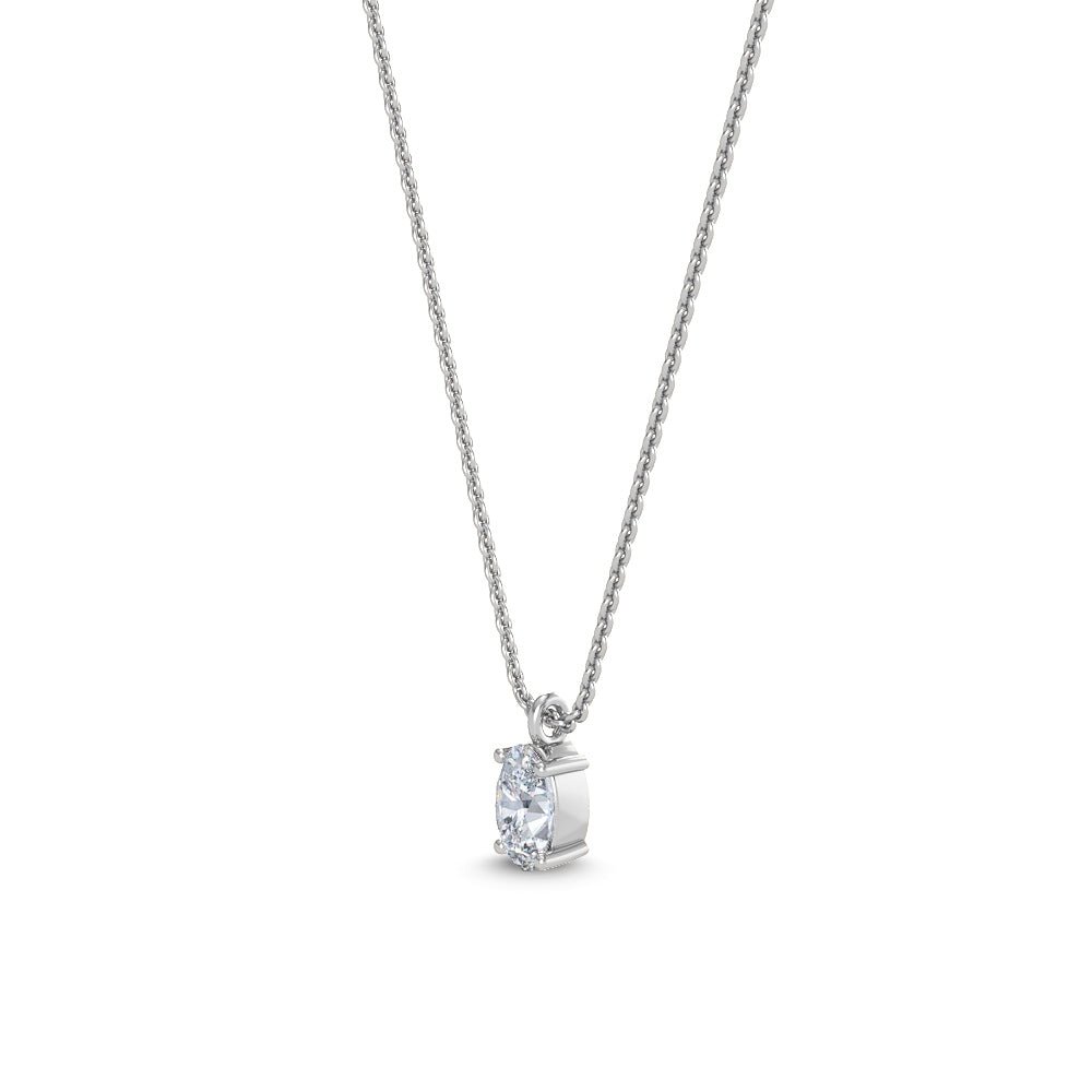 Lab Grown Diamond Solitaire Pendant0.75 ctw P31605OV-0.75CT