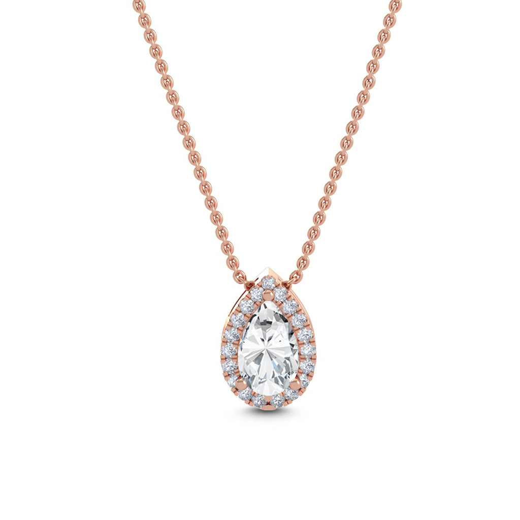Lab Grown Diamond PENDANT 0.84 ctw P31607PE-0.88CT
