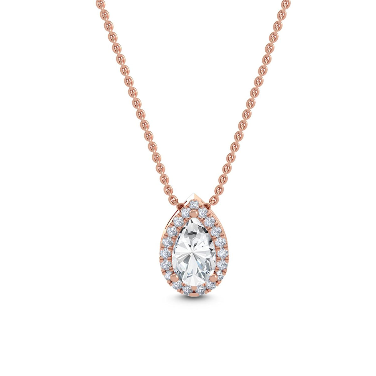 Lab Grown Diamond PENDANT 0.84 ctw P31607PE-0.88CT