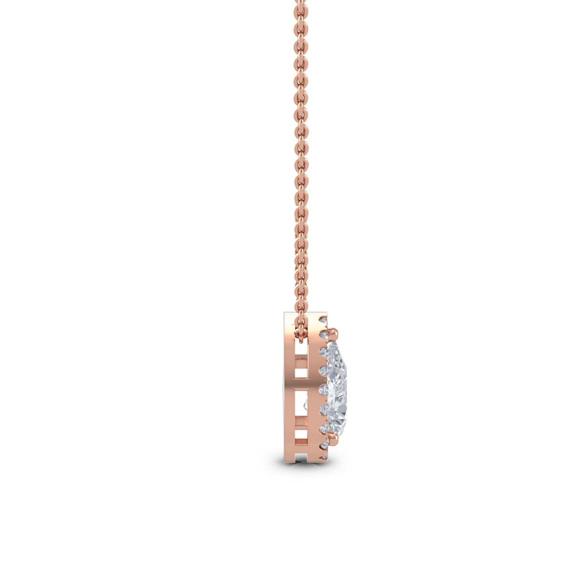 Lab Grown Diamond PENDANT 0.84 ctw P31607PE-0.88CT