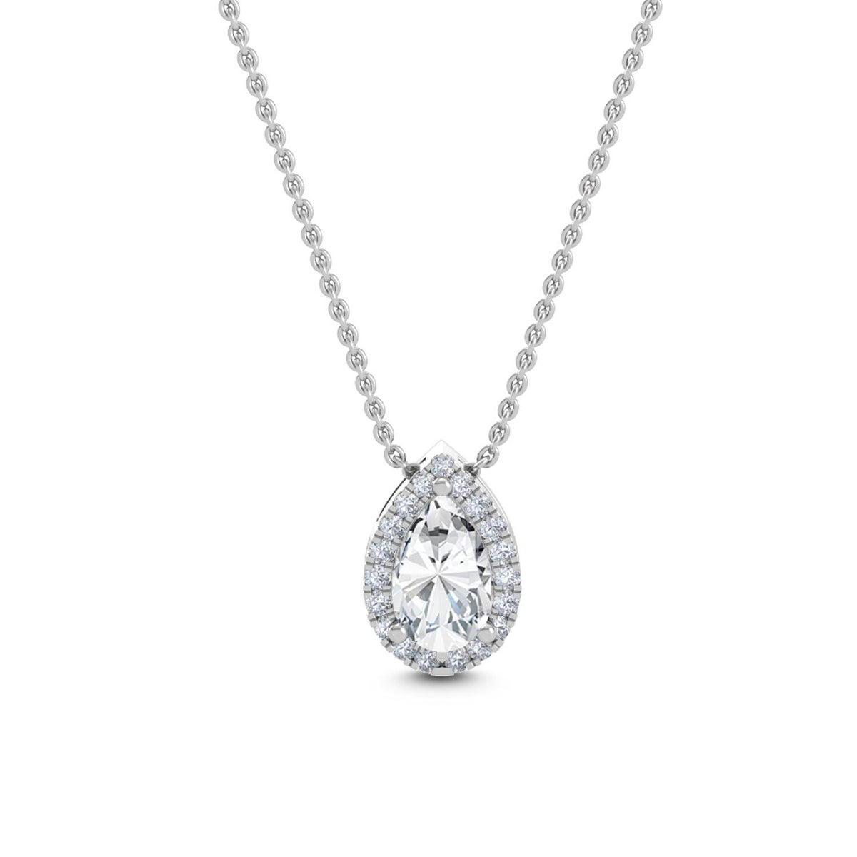 Lab Grown Diamond PENDANT 0.84 ctw P31607PE-0.88CT