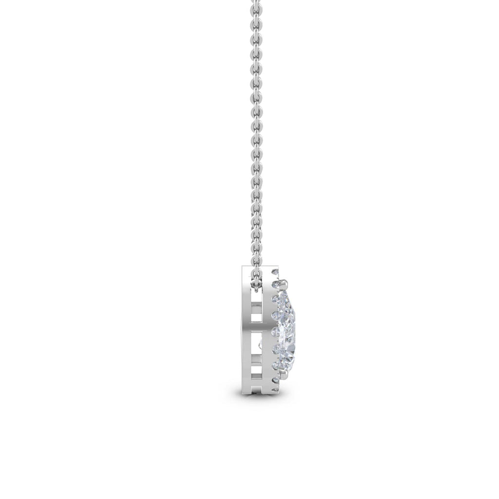 Lab Grown Diamond PENDANT 0.84 ctw P31607PE-0.88CT
