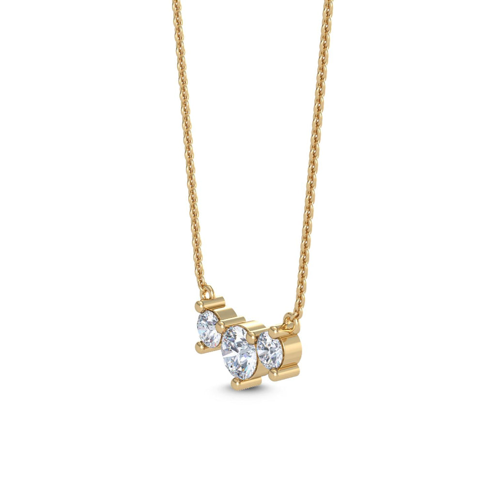 Lab Grown Diamond PENDANT 0.80 ctw P31608-0.75CT