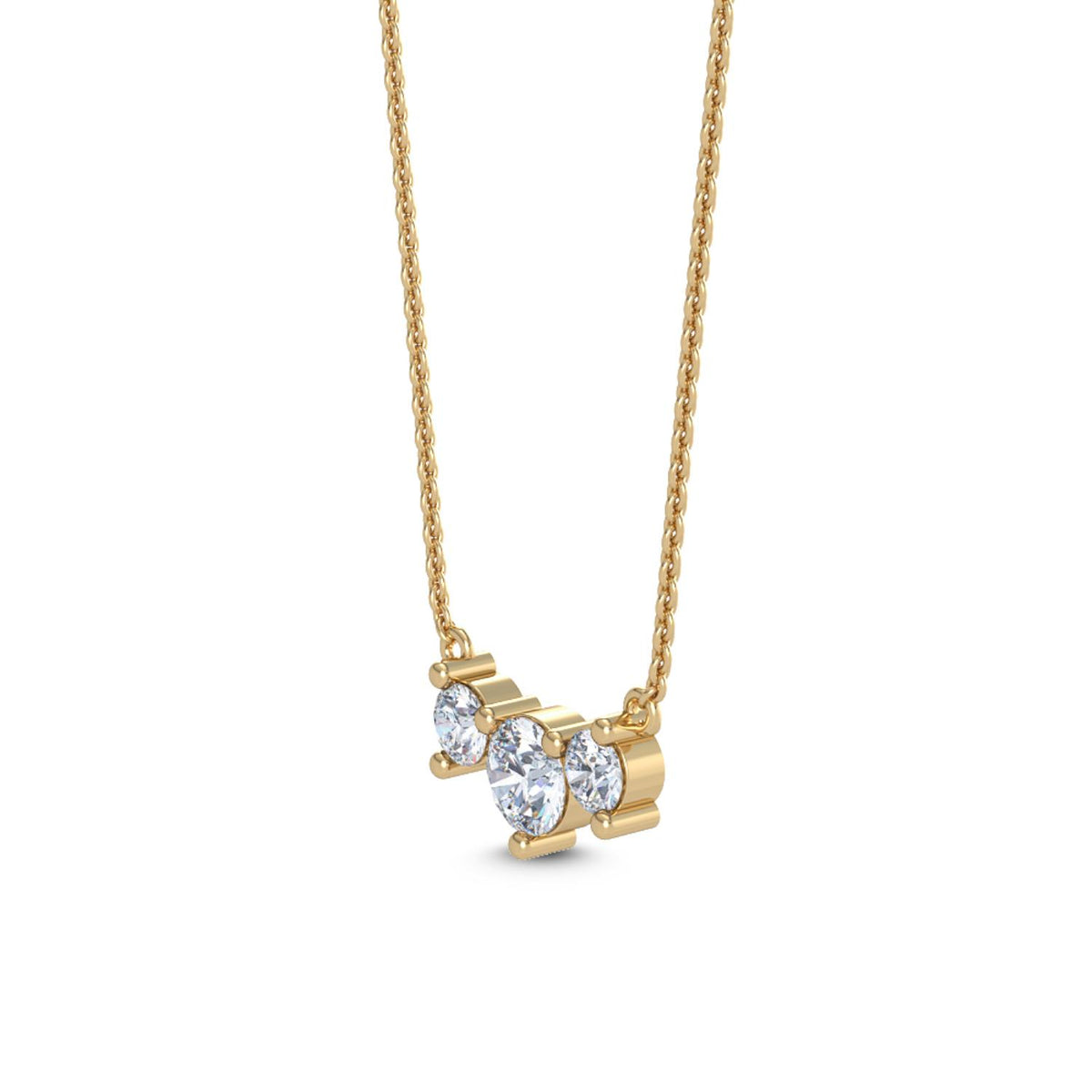 Lab Grown Diamond PENDANT 0.80 ctw P31608-0.75CT