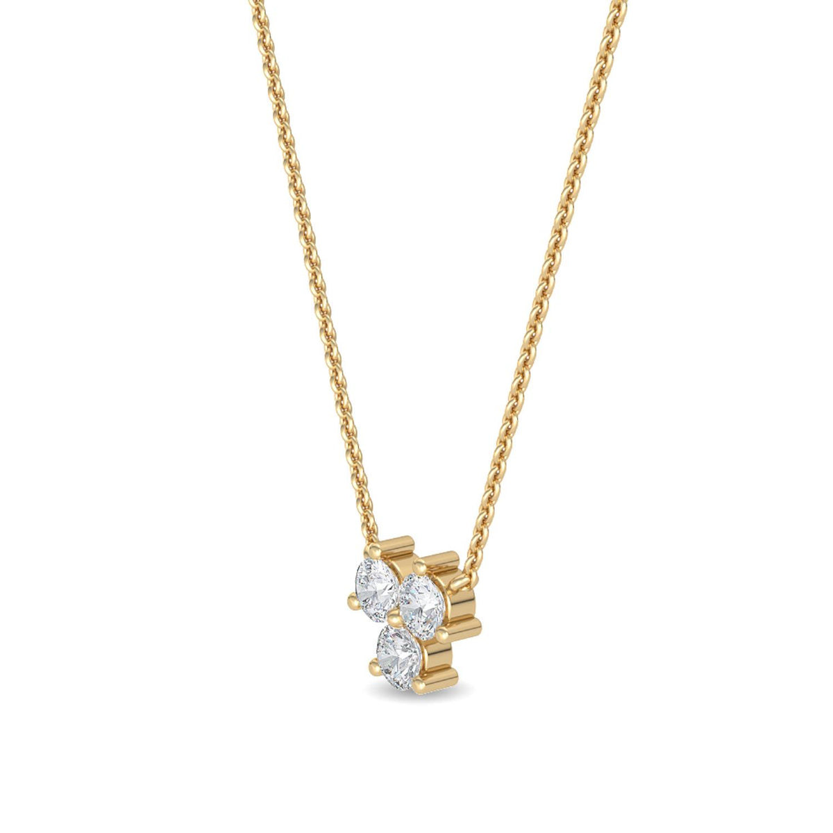 Lab Grown Diamond PENDANT 0.51 ctw P31617-0.50CT