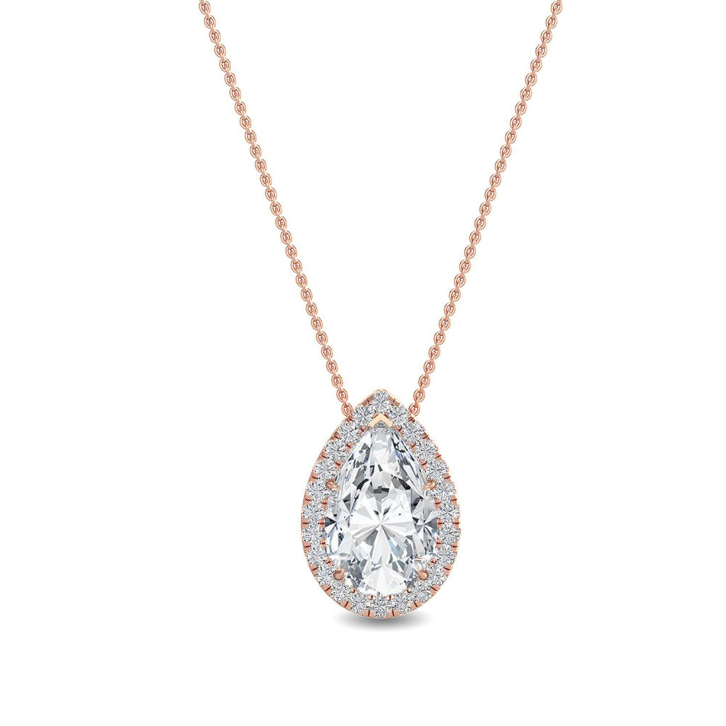 Lab Grown Diamond PENDANT 0.77 ctw P31624PE-0.75CT