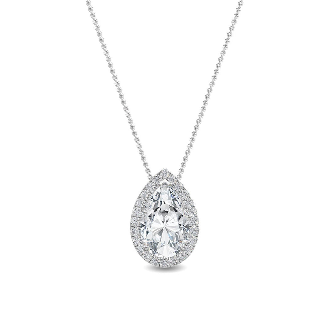 Lab Grown Diamond PENDANT 0.77 ctw P31624PE-0.75CT