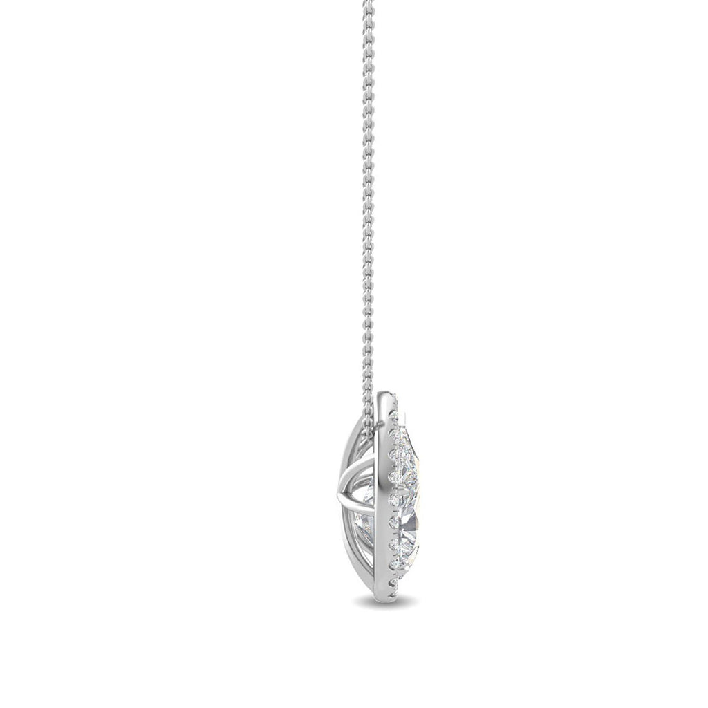 Lab Grown Diamond PENDANT 0.77 ctw P31624PE-0.75CT