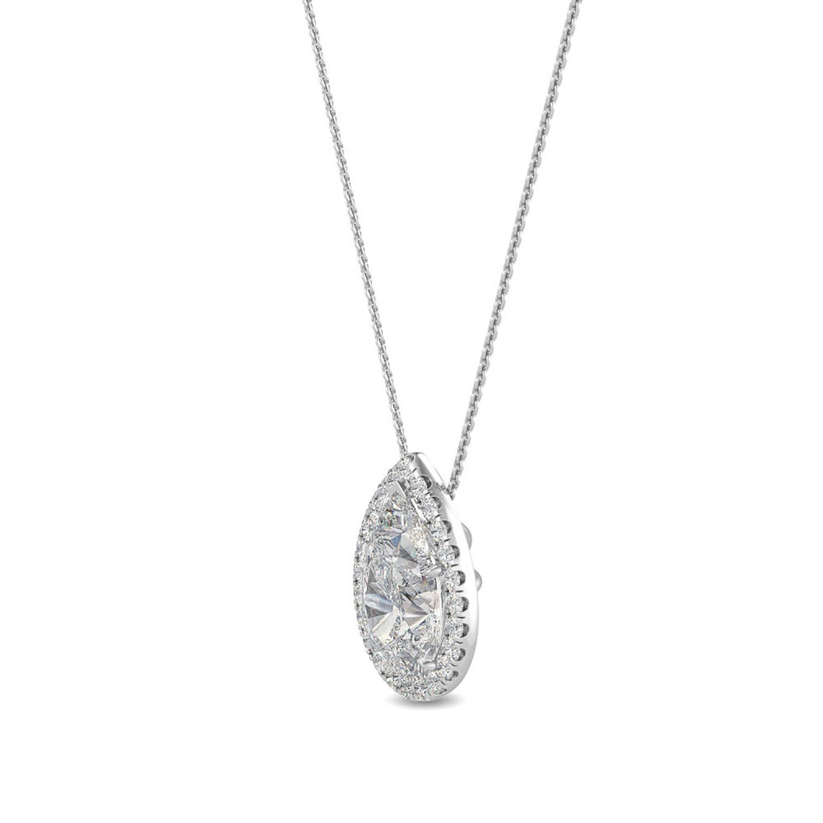 Lab Grown Diamond PENDANT 0.77 ctw P31624PE-0.75CT