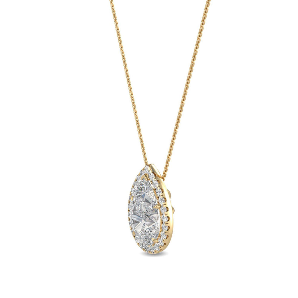 Lab Grown Diamond PENDANT 0.77 ctw P31624PE-0.75CT