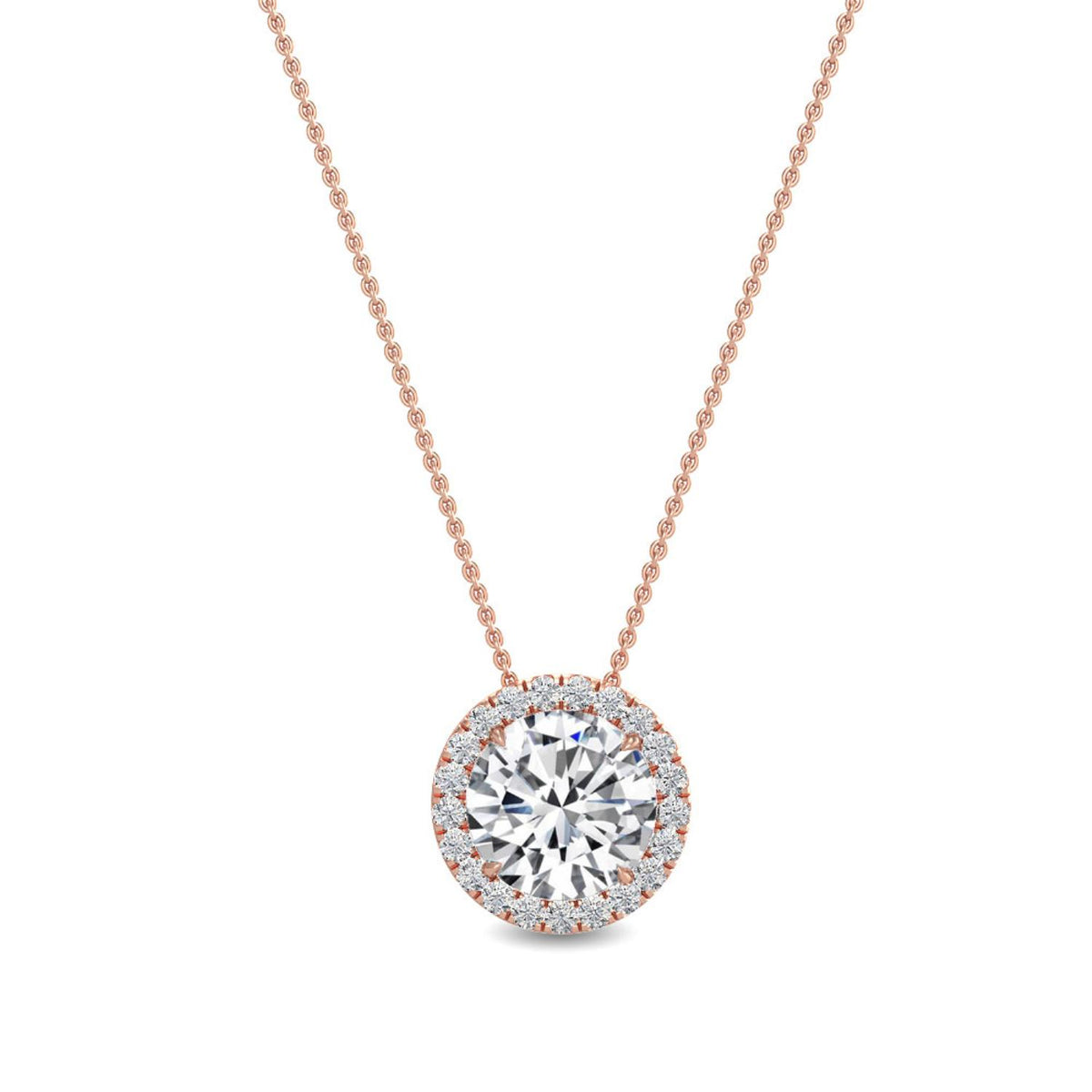 Lab Grown Diamond PENDANT 0.68 ctw P31626-0.68CT