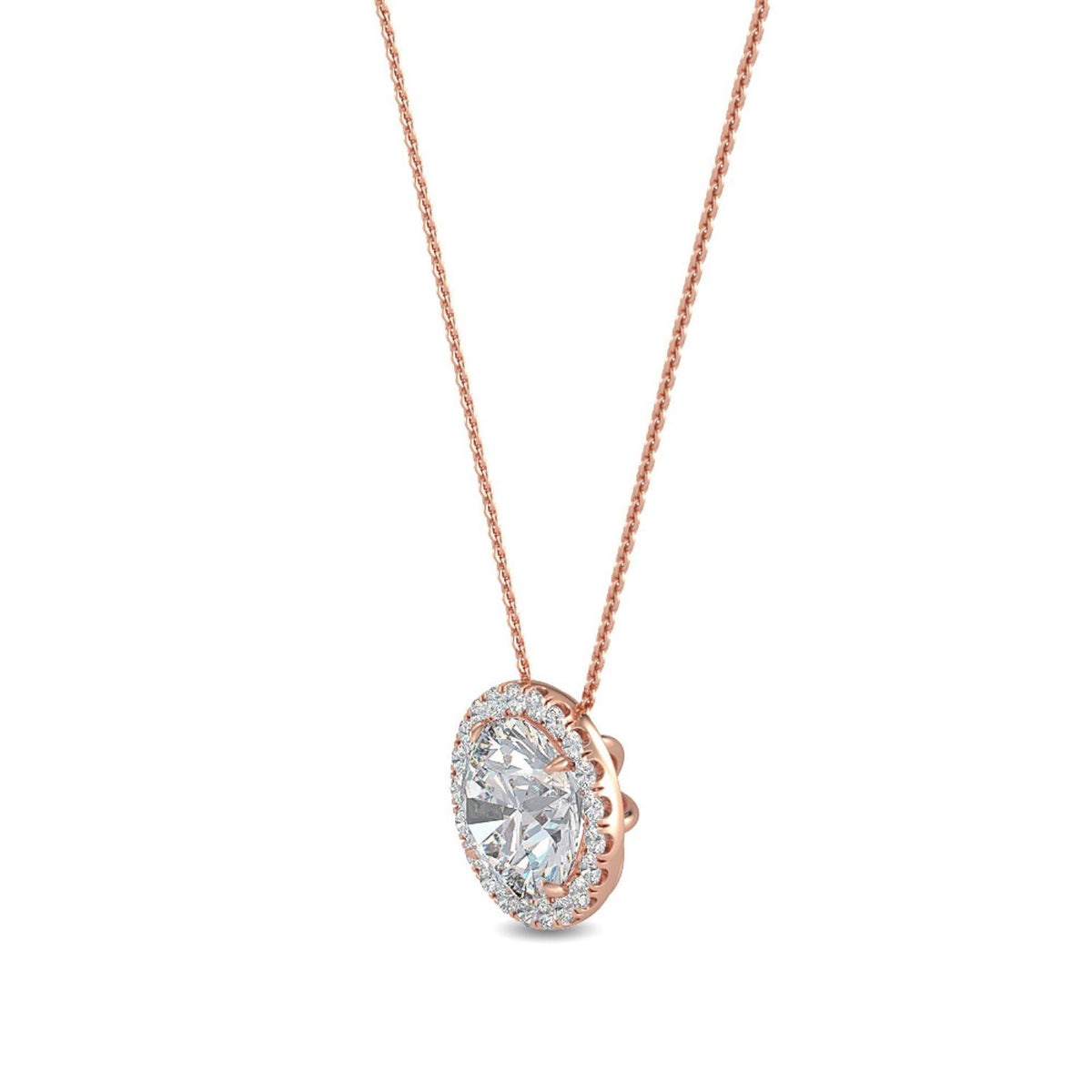 Lab Grown Diamond PENDANT 0.68 ctw P31626-0.68CT