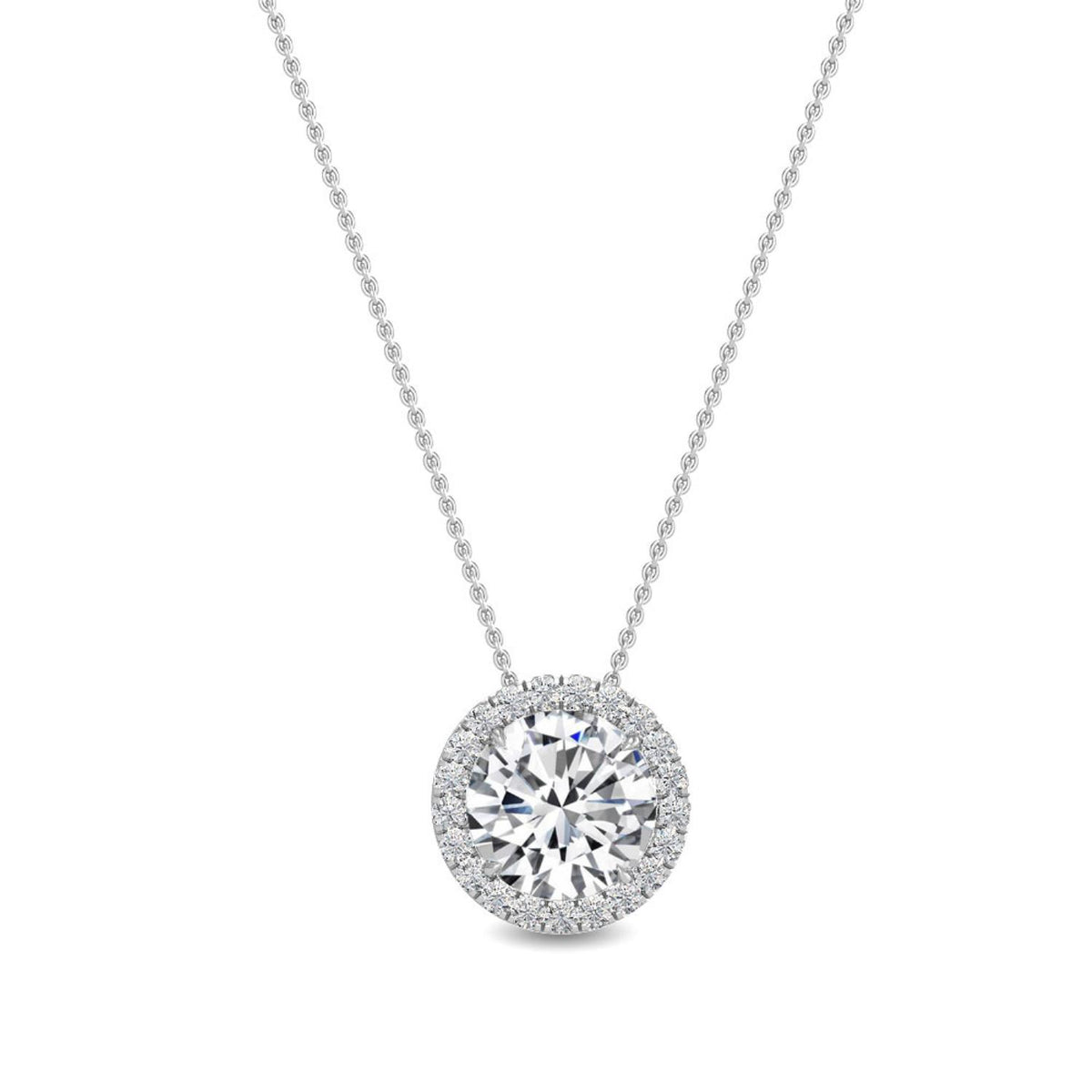 Lab Grown Diamond PENDANT 0.68 ctw P31626-0.68CT