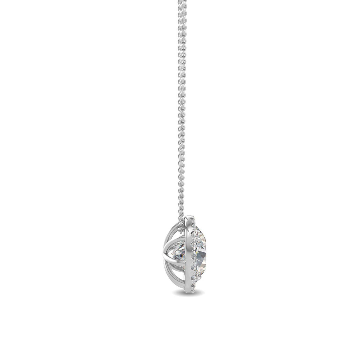 Lab Grown Diamond PENDANT 0.68 ctw P31626-0.68CT
