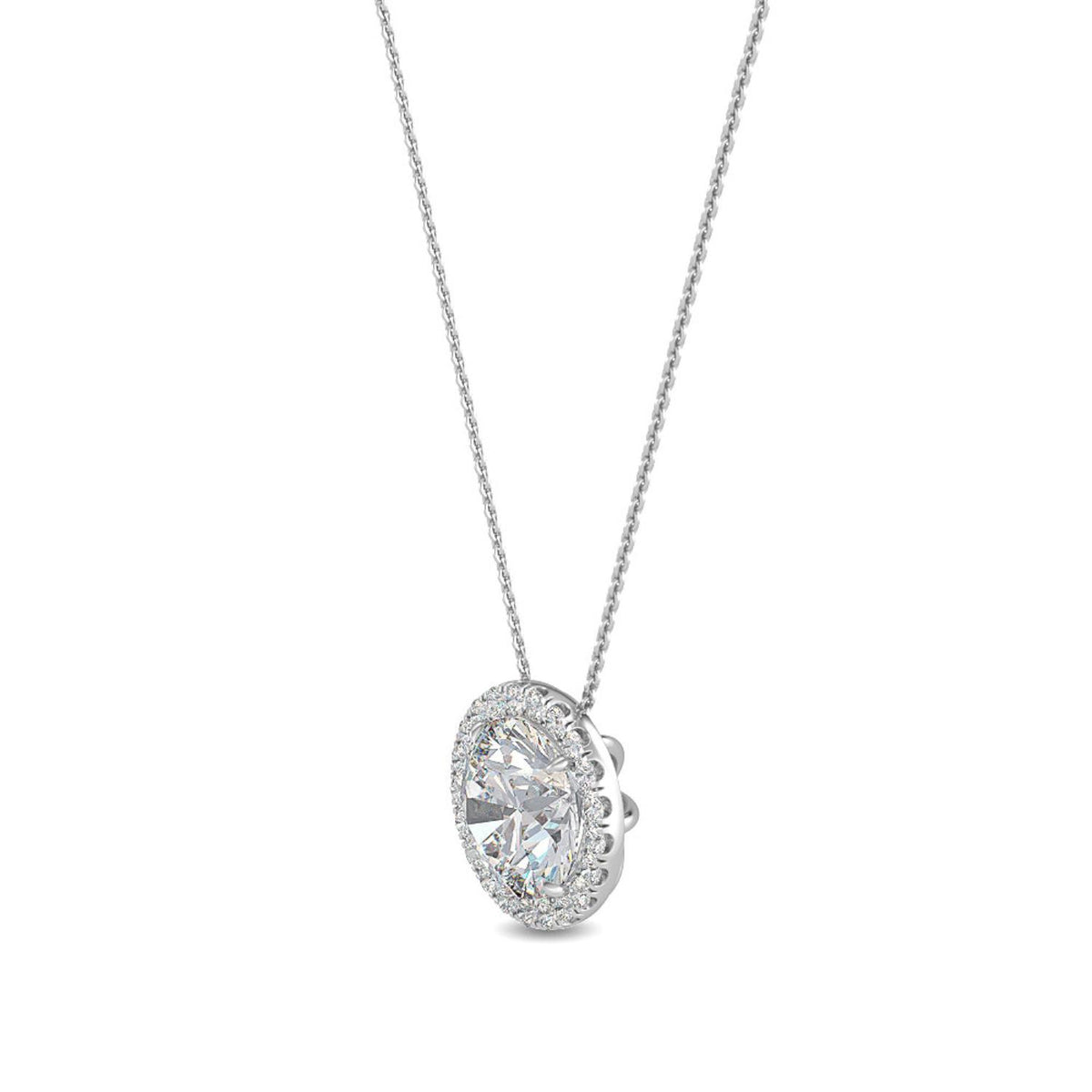 Lab Grown Diamond PENDANT 0.68 ctw P31626-0.68CT