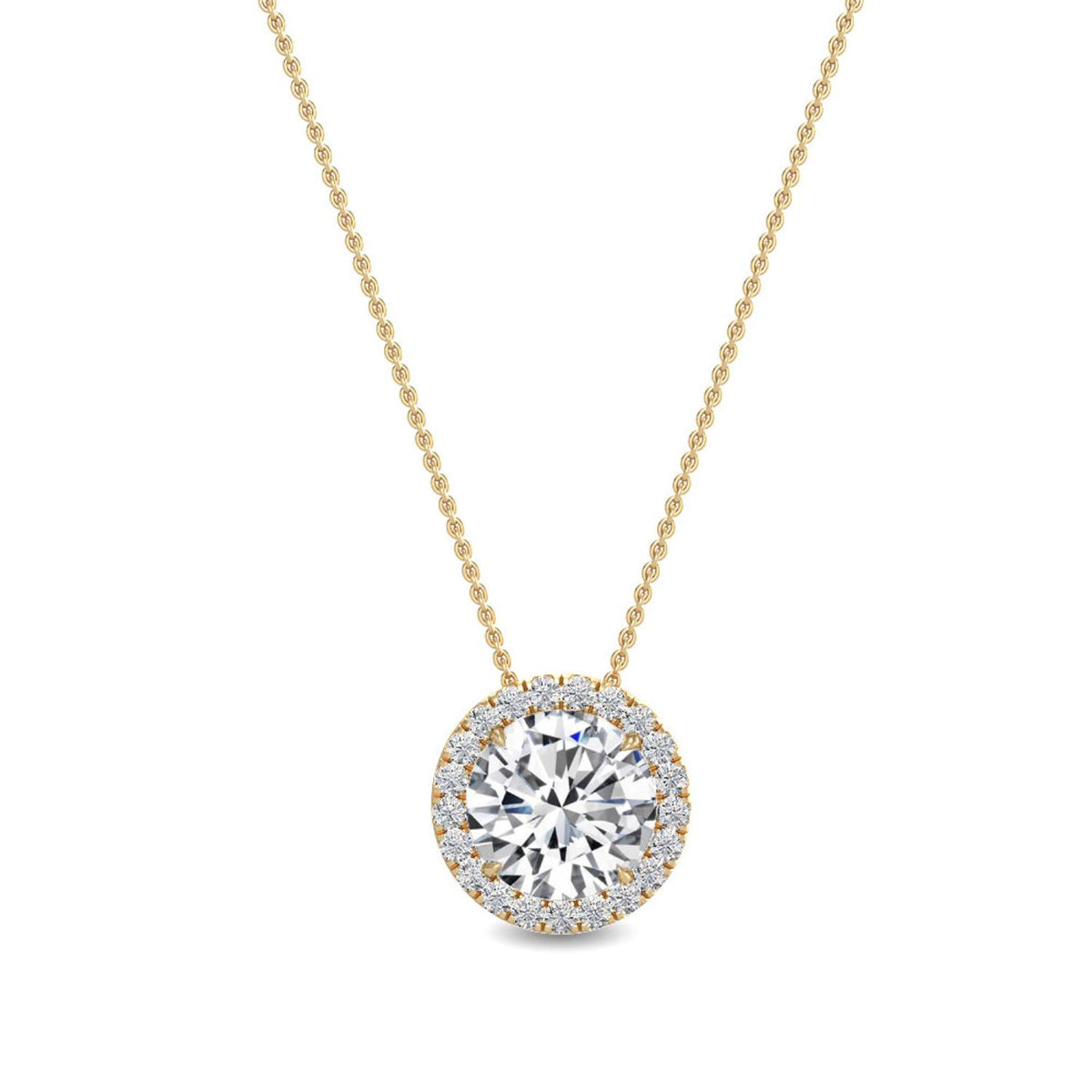 Lab Grown Diamond PENDANT 0.68 ctw P31626-0.68CT