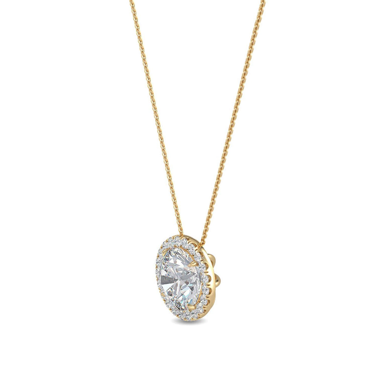 Lab Grown Diamond PENDANT 0.68 ctw P31626-0.68CT