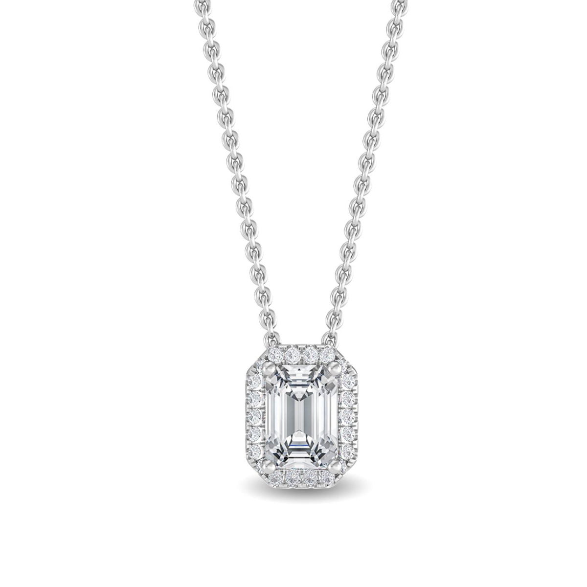 Lab Grown Diamond PENDANT 0.78 ctw P31655EM-0.78CT