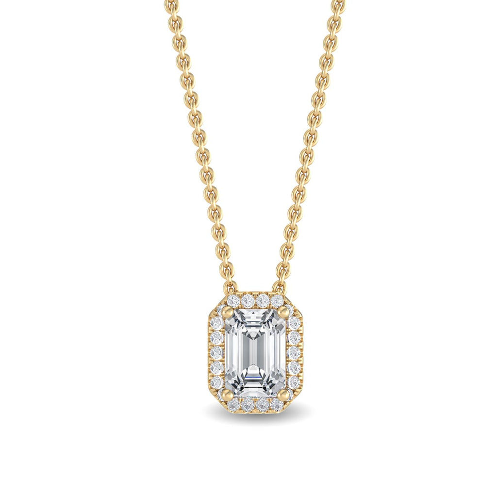 Lab Grown Diamond PENDANT 0.78 ctw P31655EM-0.78CT